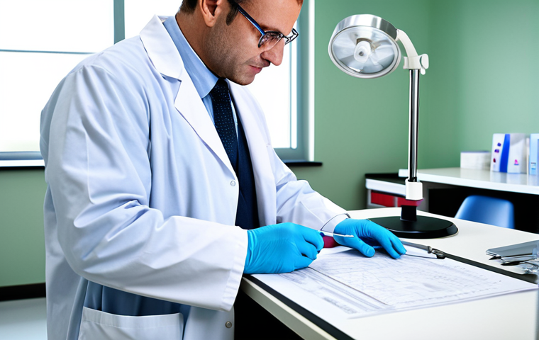 **
A clinical pathologist, fully clothed in professional attire, reviewing lab results at a bright, modern hospital. Safe for work, appropriate content, perfect anatomy, well-formed hands, professional, family-friendly. Focus on the pathologist's dedication and attention to detail.
**